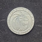 Vintage 1988 Mgm Grand Las Vegas One Dollar Casino Slot Gaming Token  1