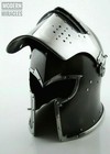 Medieval Sugarloaf Barbute Armour Helmet Roman Knight Magneto Halloween Cosplay