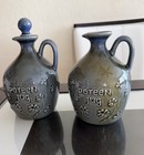 Wade Irish Porcelain Made In Ireland Bottle Ceramic Lot Of 2