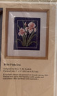 1988 Creative Circle Pink Iris Needlepoint Embroidery Kit  1434 - New