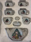 Vintage Porcelain 17pc Tea Set Children s In Original Packaging