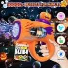 Halloween Bubble Machine Gun For Kids  2 Pack Automatic Maker Blaster    