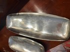 Mcm Style Silver Mid Century Mod Ball Footed Rectangular Special Party Trays