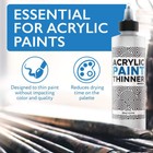 8oz Acrylic Paint Thinner For Slow Drying Acrylic Paints