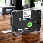8 Pack Tze231 Black On White Label Tape For Brother P-touch Label Makers 12mm