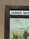 James Buchanan Scotch Whiskey Advertising Sign Antique