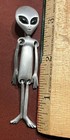 Vintage Jj Jonette Dangling Alien From Flying Saucer Large 3 5   brooch Rare