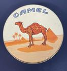 Vintage Camel Cigarettes Round Metal Tin 1994 Tobacco Advertising Promotional 