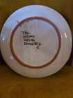 Talavera Mexican Pottery Plate 11   Artisan Hand Painted Signed Rich Colors 