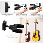 Guitto Guitar Holder Wall Mount Hanger Hook For All Types With Screw   opend   