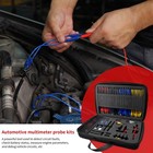 92pcs Automotive Multimeter Circuit Test Lead Kit Electric Probe Alligator Clip
