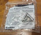 Westlake 3  Shutter Fasteners  1 Pack Of 12  Black Fasteners New In Package