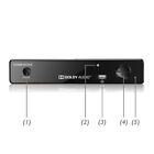 Mediasonic Atsc Digital Converter Box Tv Tuner Tv Recorder Hw-150pvr-y22-rb
