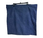 Lucky Brand Euro Pillow Cover  Blue White Brook Navy 25 5  X 25 5  Side Zip