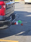 Grinch Trailer Hitch Cover