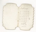 Calendar For 1900  Two Birds  Paper Lantern  Booklet Style  Complete  R  Tuck