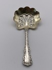 Beautiful Whiting Sterling Silver Bon Bon Spoon W monogram And Gold Wash