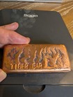 2026 Island Coin Company tiger  Bar Hand Poured 14 1oz 999 Fine Copper Polished 