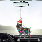 German Shepherd Dog Christmas Ornament  German Shepherd Dog Car Ornament Gift