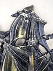 Vintage Mcm Large Pirate Ship Wall Decor Gold Patina Antique Nautical 14 1 4   