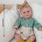 Reborn Baby Dolls Girl  Handmade Real Life Vinyl Silicone22    Newborn Doll Gift
