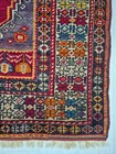 100yo Antique Central Anatolian Rug 43x67   Hand-knotted Wool Collector Rug
