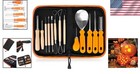 Professional 13-piece Pumpkin Carving Tools Kit With Ergonomic Handles