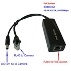 Power Over Ethernet Kit Poe 48v Injector  12v Active Splitter  For Ip Camera Ap
