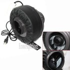 8  Carbon Filter   Inline Exhaust Fan Air Blower Hydroponicodor Control Scrubber