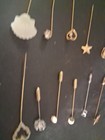 Lot Of 11x Lovely Vintage Antique Hat   Stick Pins  See Pictures