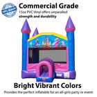 Commercial Inflatable Bounce House Princess Castle Jumper Bouncer With Blower