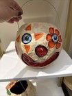 Halloween Paper Mach   Lantern  8    Diameter 