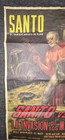 1967 Santo Vs  La Invasion De Los Marcianos - Lucha Libre Movie Poster 27  X 37 