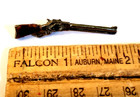 Vtg Rifle Bobby Pin Hair Clip Cowboy Gun Range Costume Jewelry Rodeo Shooter