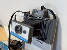 Vintage Polaroid Automatic 210 Land Camera W flashgun  268   Not Tested 60   s