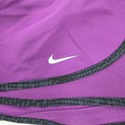 Nike Dri-fit Run Shorts Girls Youth M Medium Purple Black Athletic Running Euc