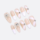 Siyou Nails   Soft Petal   Press-on Nails     Full Set  10pc 
