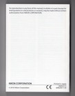 Nikon D5 Genuine Dslr Camera Instruction Book   Manual   User Guide In English