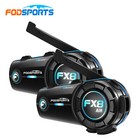2x Fx8 Air Motorcycle Bluetooth Headset Helmet Intercom 2-way 1200m Interphone