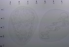Vintage 90 s Acetate Tattoo Stencils  acetate Set  25   Good Condition 