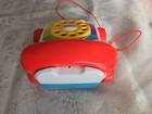 Fisher-price Toddler Pull Toy Chatter Telephone  Phone With Rotary Dial 2015
