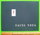 Ca 1955 - 1960 Facel Vega Factory Sales Lot Brochure   Color Catalog   2 Photos