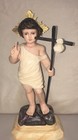 Vintage Divine Jesus Figurine Divino Nino Holy Child 13 Inch Religious Statue