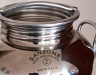 Sansone Europa Inox Stainless Steel 2 Liter Tank Dispenser   Stand Made In Italy