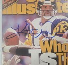 Kurt Warner Signed Sports Illustrated Mag  10 18 99 Beckett Auto Rams Football