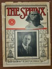 The Sphinx Dec  1926  Earl F  Rybolt Cover  Great Farewell To Houdini  old Pal 