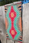 Navajo Rug Germantown Tapestry Antique Native American Indian Blanket 1890