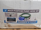 Abbott Rubber 3 In  Id Water Pump Suction transfer Hose With Attachments