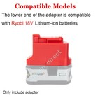 Battery Adapter For Milwaukee 18v Power Tools To Fits Ryobi 18v Li-ion Battery