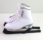 Jackson Womens Js150 Ice Skates Size 8  W  Blade Protectors